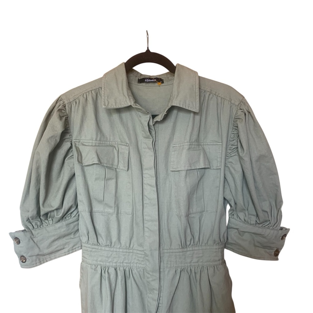 Stylish Sage‎ Green Jumpsuit
